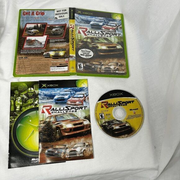 Rallisport Challenge Rally (Microsoft Xbox, 2002) CIB Complete w/ Manual -Tested - Picture 1 of 6